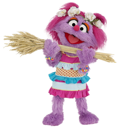 Celebrate Shavuot with Abigail and other characters from Sesame Street.