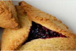 Hamantaschen for the Jewish Holiday of Purim